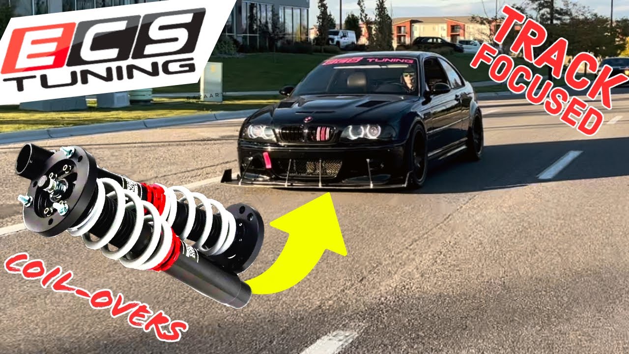 ECS Tuning BMW E46 suspension unboxing and review - Is this setup the best bang for the buck? 330ci