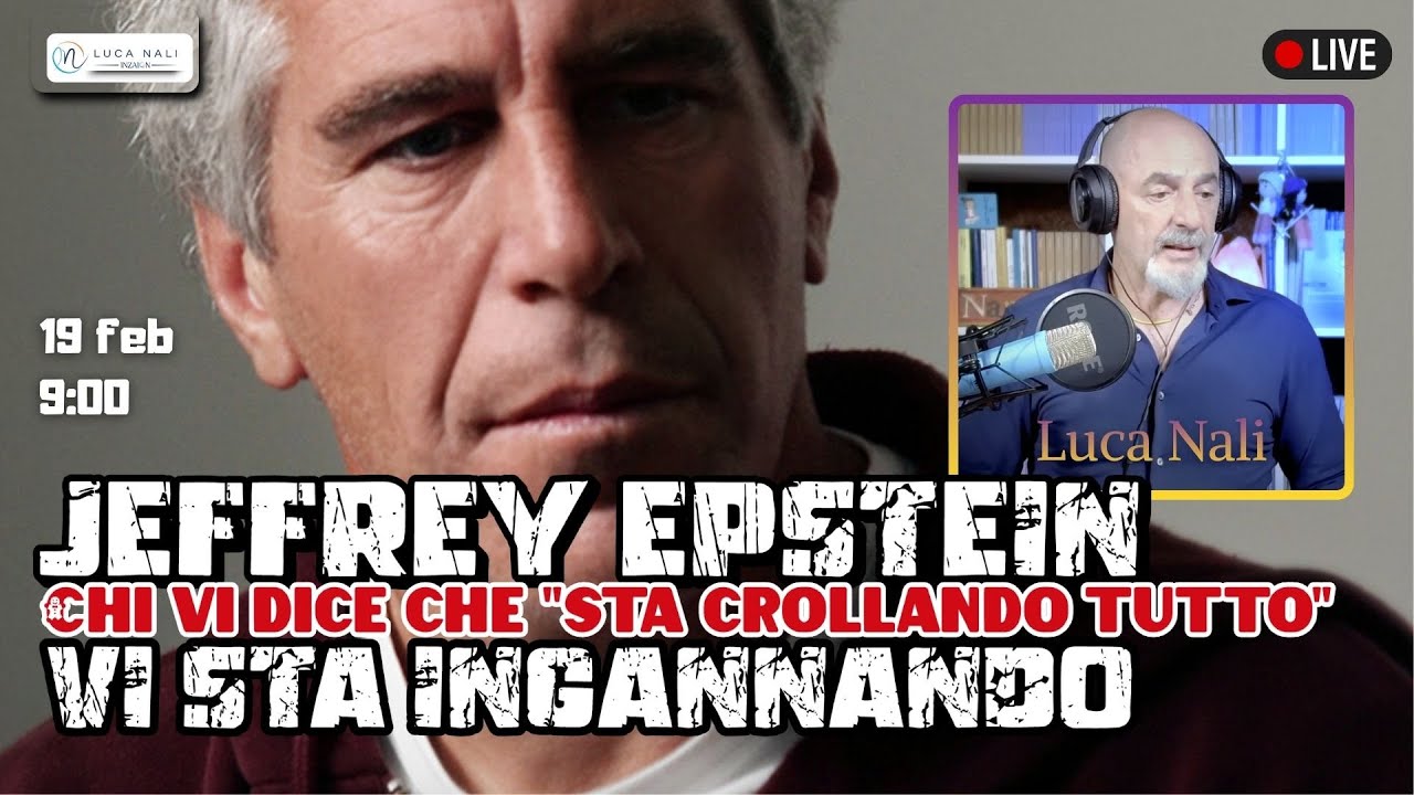Il vero motivo del caso Jeffrey Epstein-Luca Nali