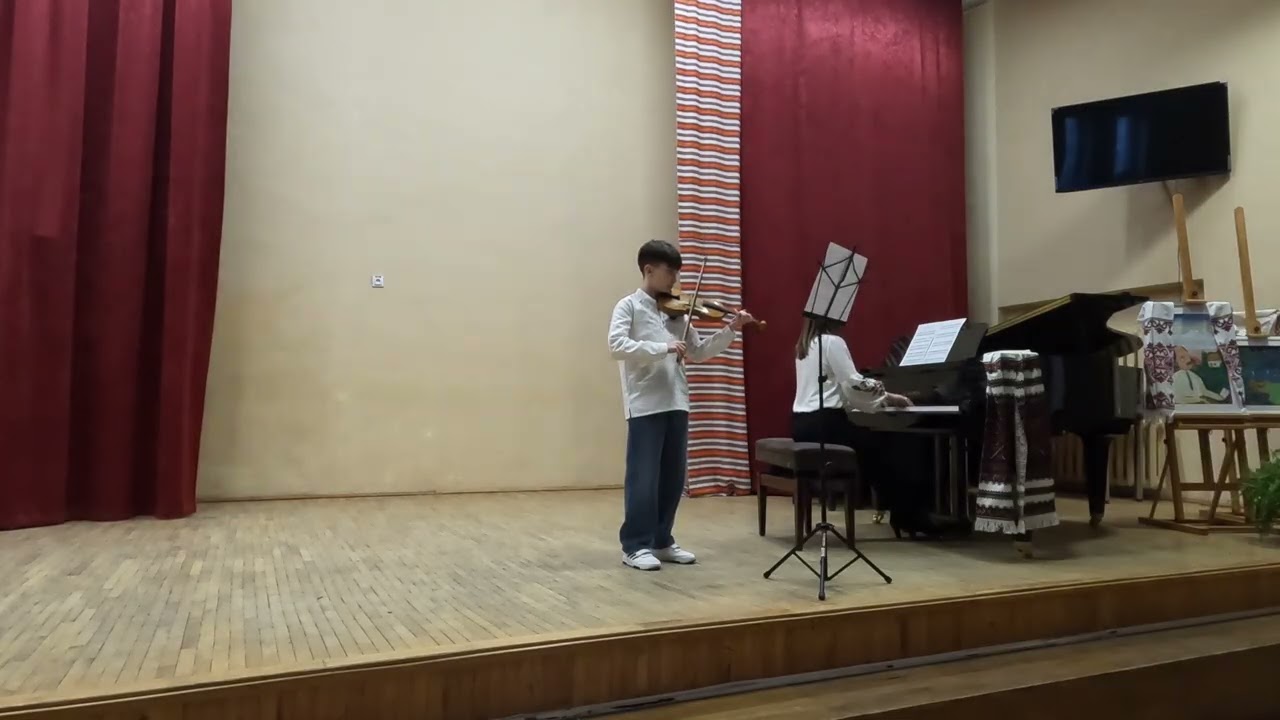 Думи мої / Т. Шевченко - Жехович Ігор / скрипка – викл. Ковалишин Ярина, конц. Мирослава Дочинець.