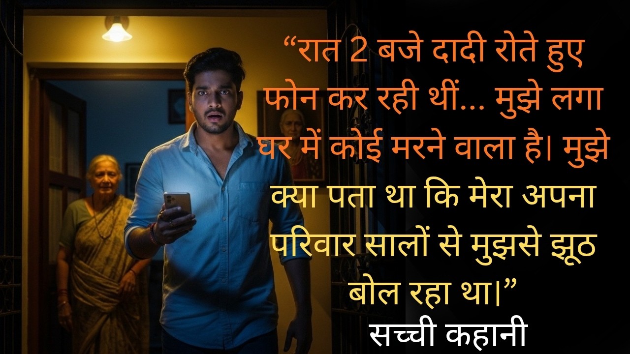 “रात 2 बजे दादी रोते हुए फोन कर रही थीं... मुझे लगा घर में कोई मरने वाला है। मुझे क्या पता था कि मेर