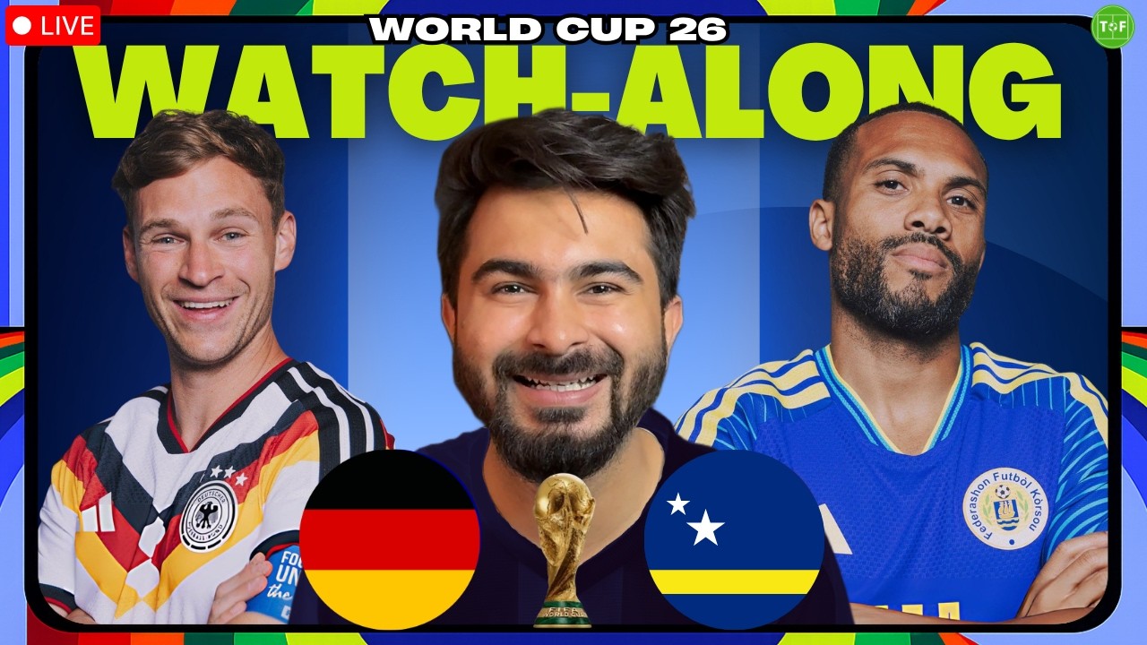 Germany v Curacao  FIFA World Cup LIVE Watchalong | TFHD