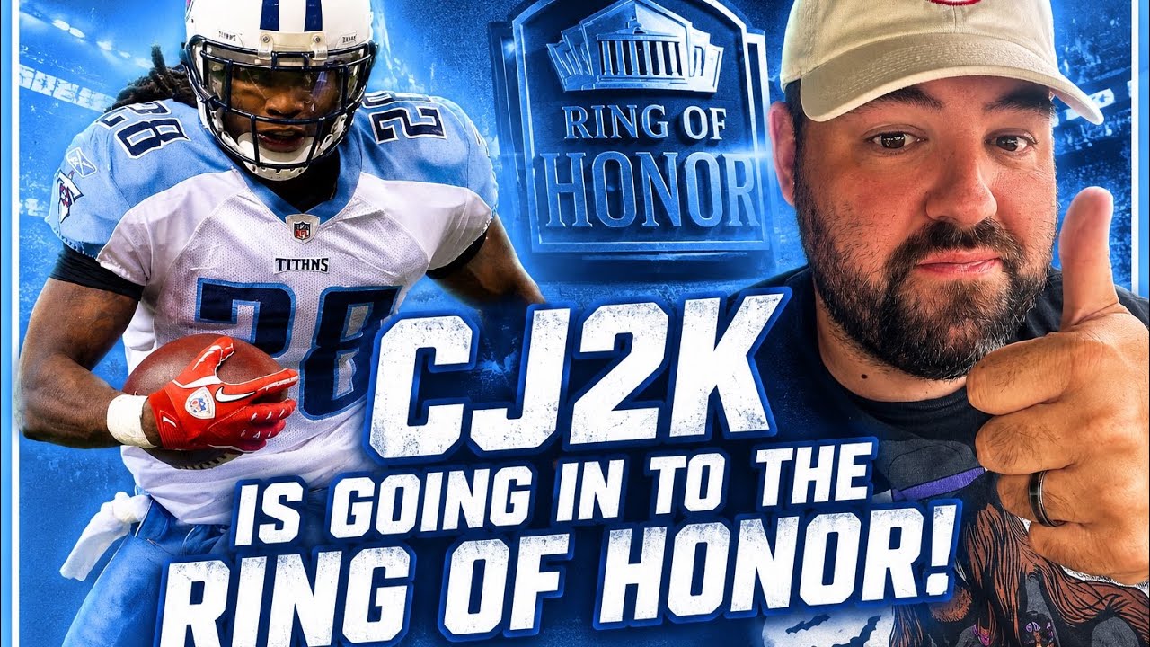 Реакция болельщика Tennessee Titans на включение CJ2K в Зал славы клуба