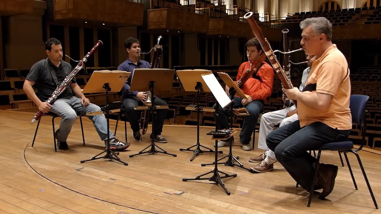 🔥CAMALEON BASSOONS PLAYS JOBIM - ORFEU DA CONCEIÇÃO
