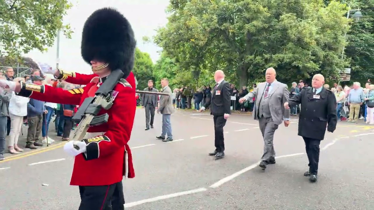 Irish Guards Freedom of Bangor, 6 September 2025