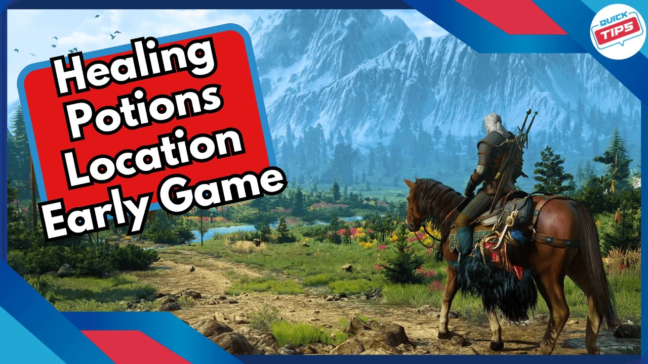 Healing Potions Location Early Game in Witcher 3