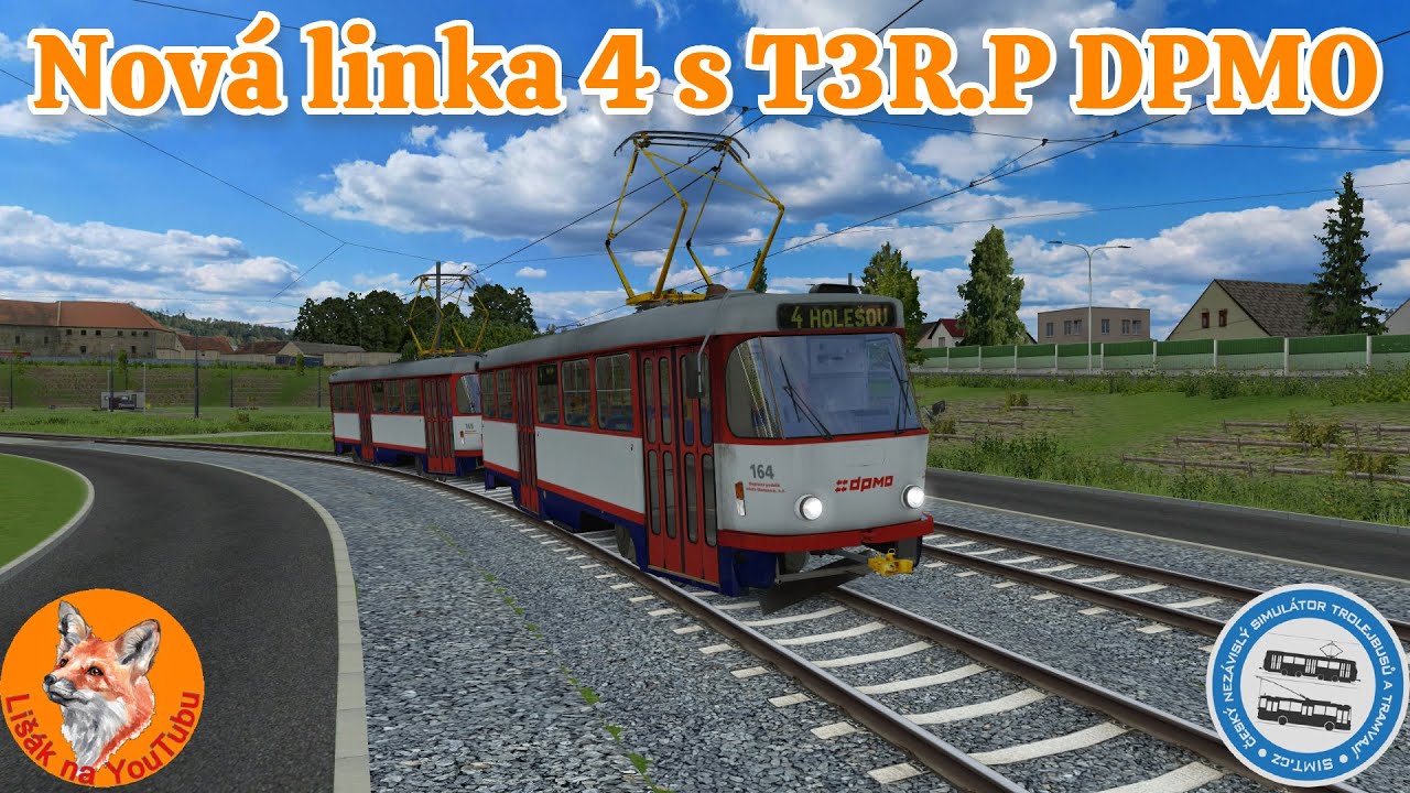 Simt Simulator - Nová tram linka 4 s T3R.P DPMO - Nová verze hry 1.8.101