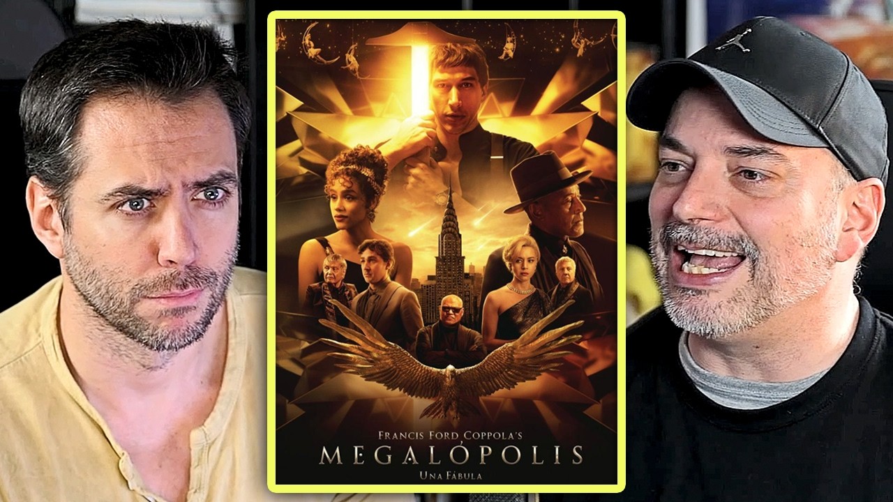 LA PELÍCULA MÁS RARA QUE VERÁS EN MUCHO TIEMPO: MEGALOPOLIS explicada por crítico de cine