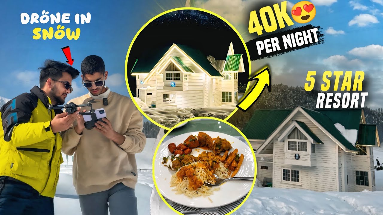 5 Star trip to Gulmarg Kashmir😍❄️ Maza agaya🔥