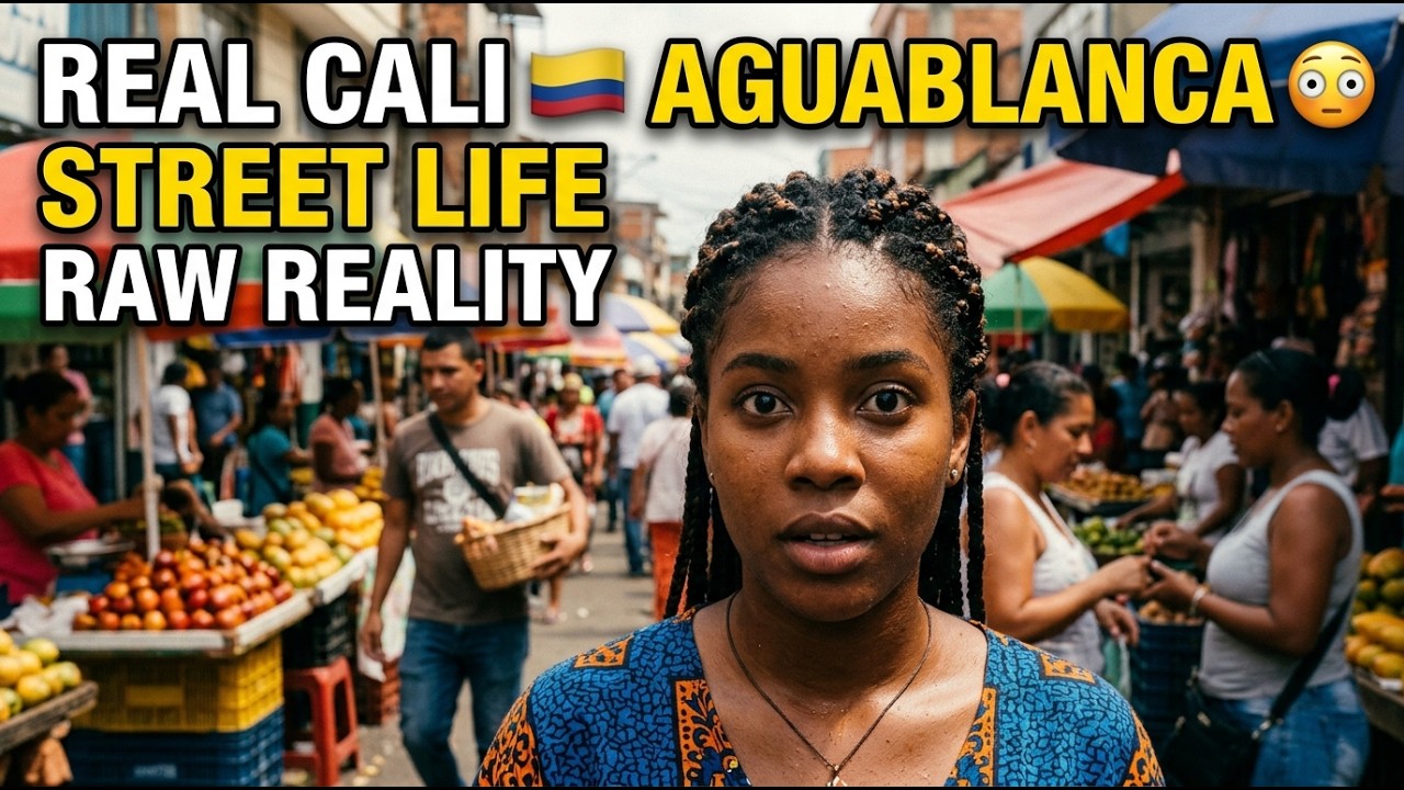 🇨🇴 Cali, Colombia – What a Beautiful City in the Agua Blanca Afro-Colombian District| 4K WalkingTour