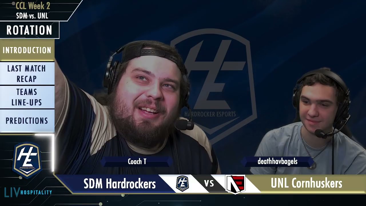 League of Legends - CCL Week 2 - SDM vs. UNL ~~ Commentary By Coach T and Deathhavbagels