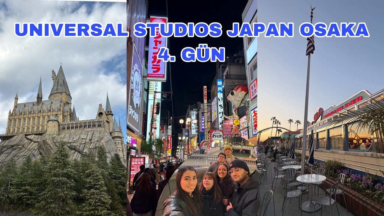 Japonya Universal Studios Osaka 4. Gün