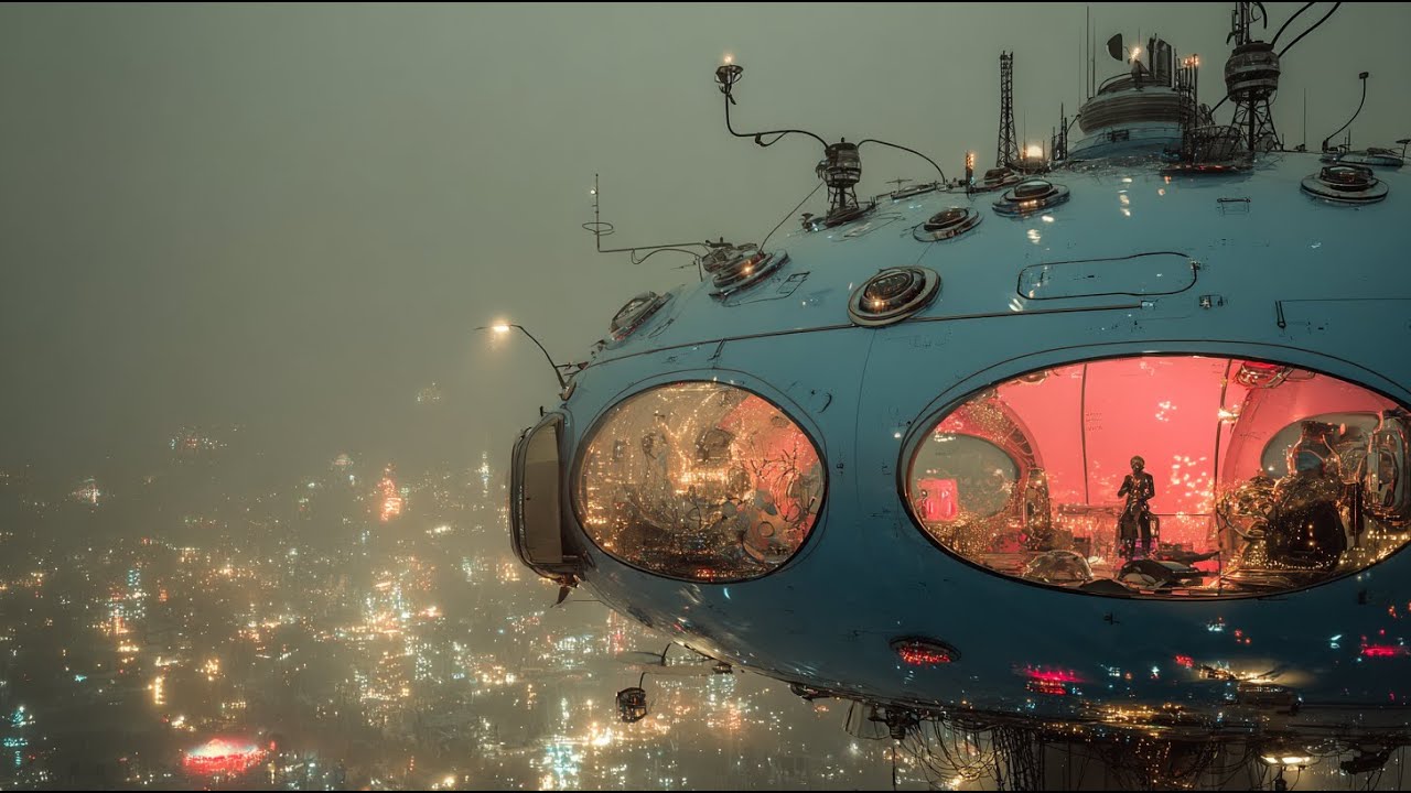 Simple Minds - Theme  for Great Cities | ALFfx' Visual AI treatment