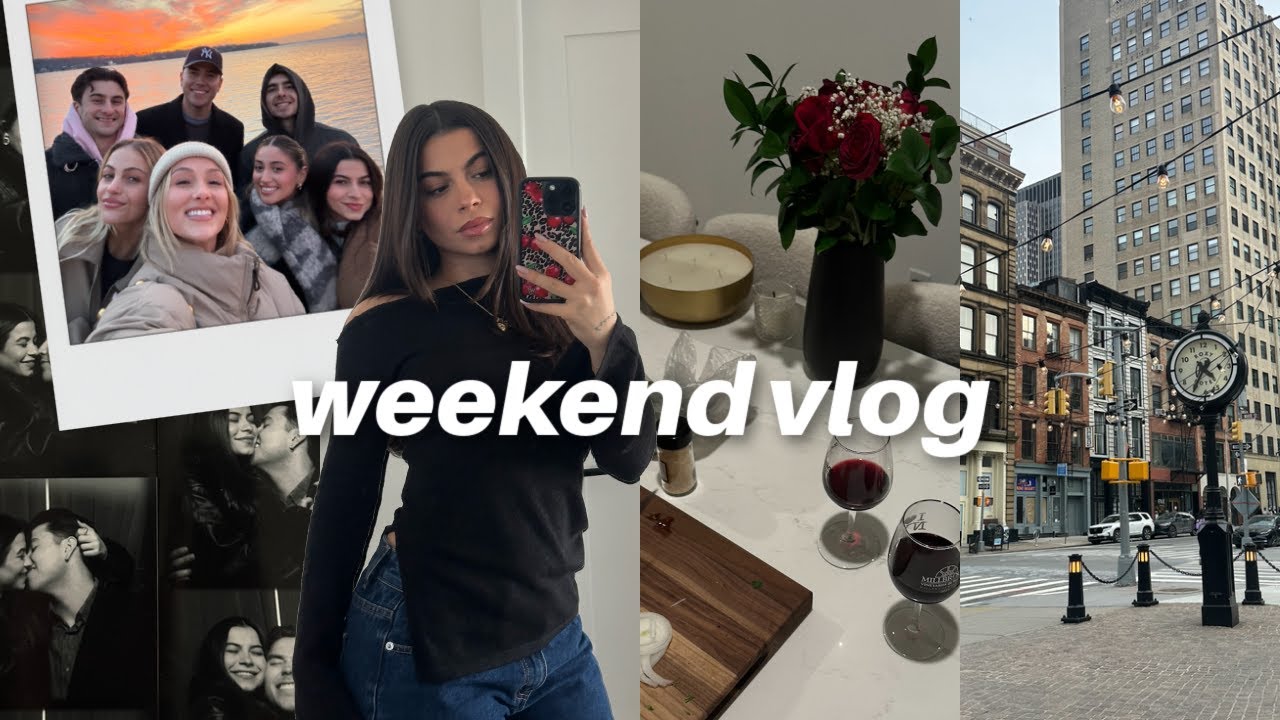 WEEKEND VLOG: city date, day on Long Island, night in cooking