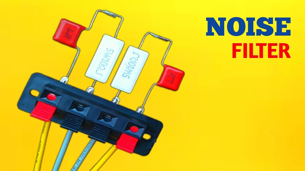 Simple voice filter that is very useful | Noise reduction - Simple circuit