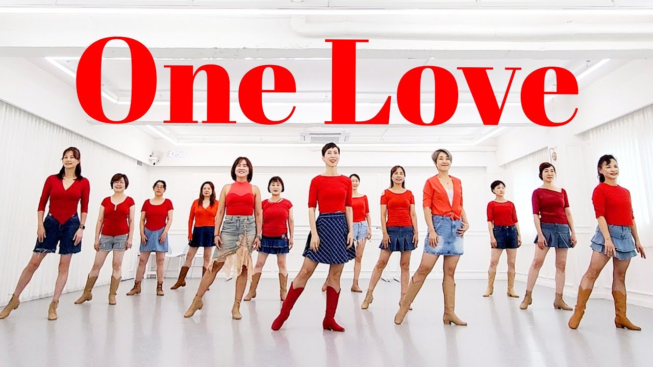 One Love LINEDANCE/월요반 성신여대역 10~12시/쉬운중급라인댄스/Choreo:Joshua Talbot/라인댄스배우는곳 010-5469-9632 민정희