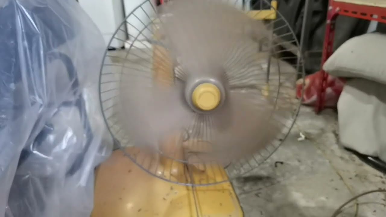 Cosmos stand fan 16-SN(pre restoration) | restoration project 1/4