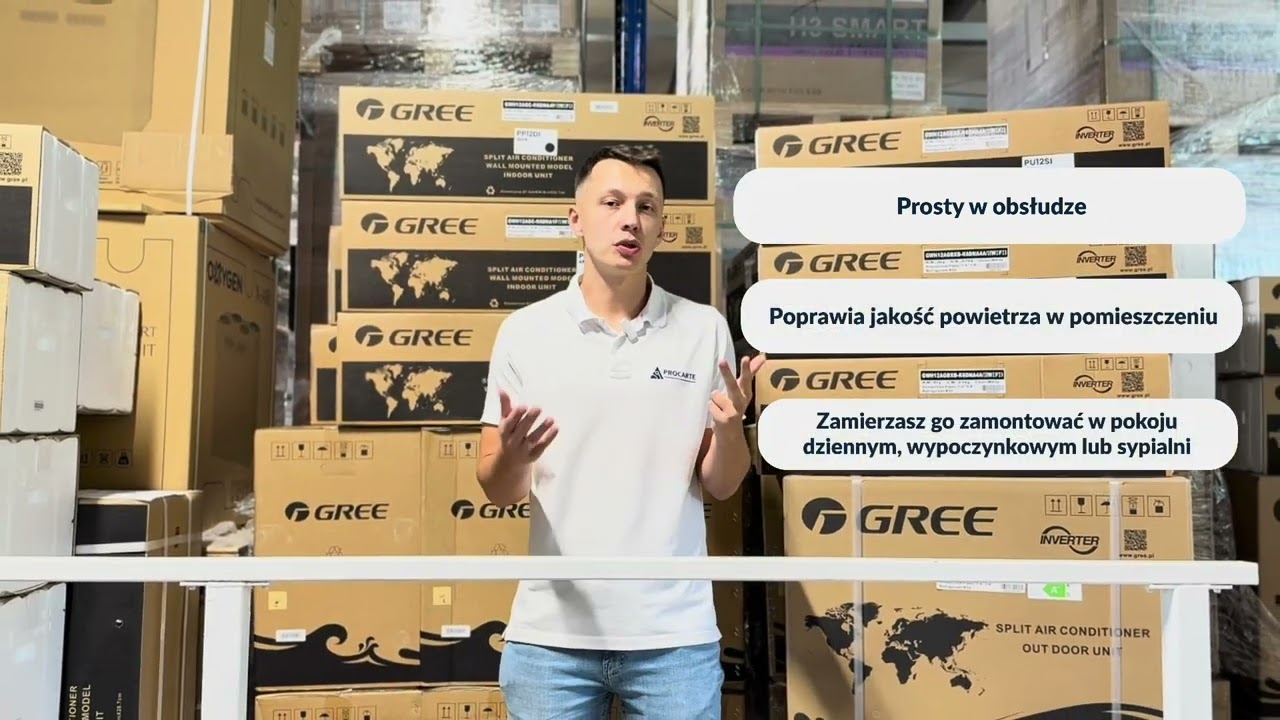 Klimatyzatory GREE Pular 3,5 kW  &ndash; idealny wyb&oacute;r do domu i biura