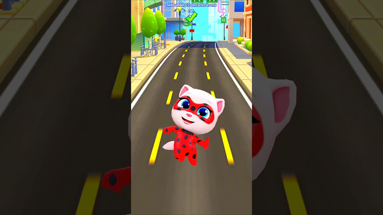 Talking Angela 🐞 Talking Tom Hero Dash 