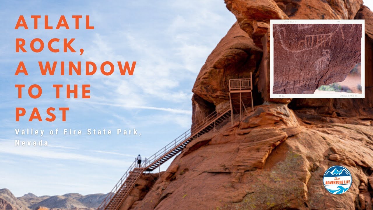 Atlatl Rock, a Window to the Past in Valley of Fire, Nevada