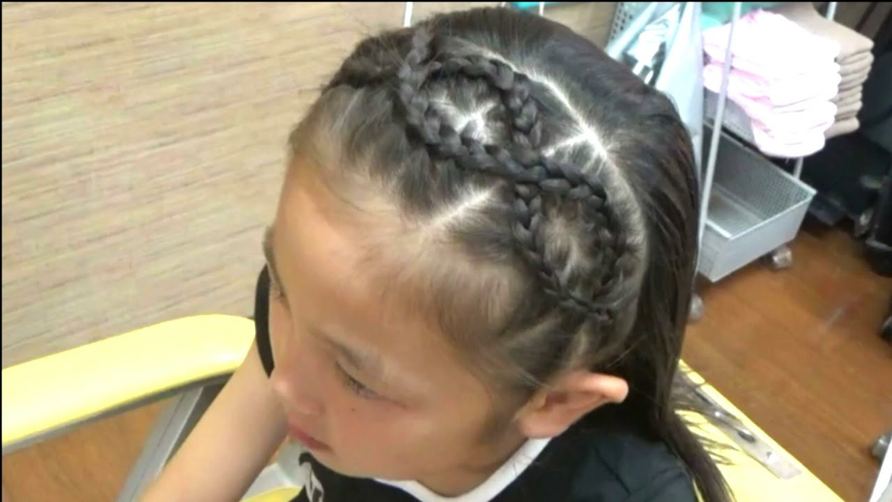 コーンロウ クロス ヘアバンド/Cornrows Cross Hair band