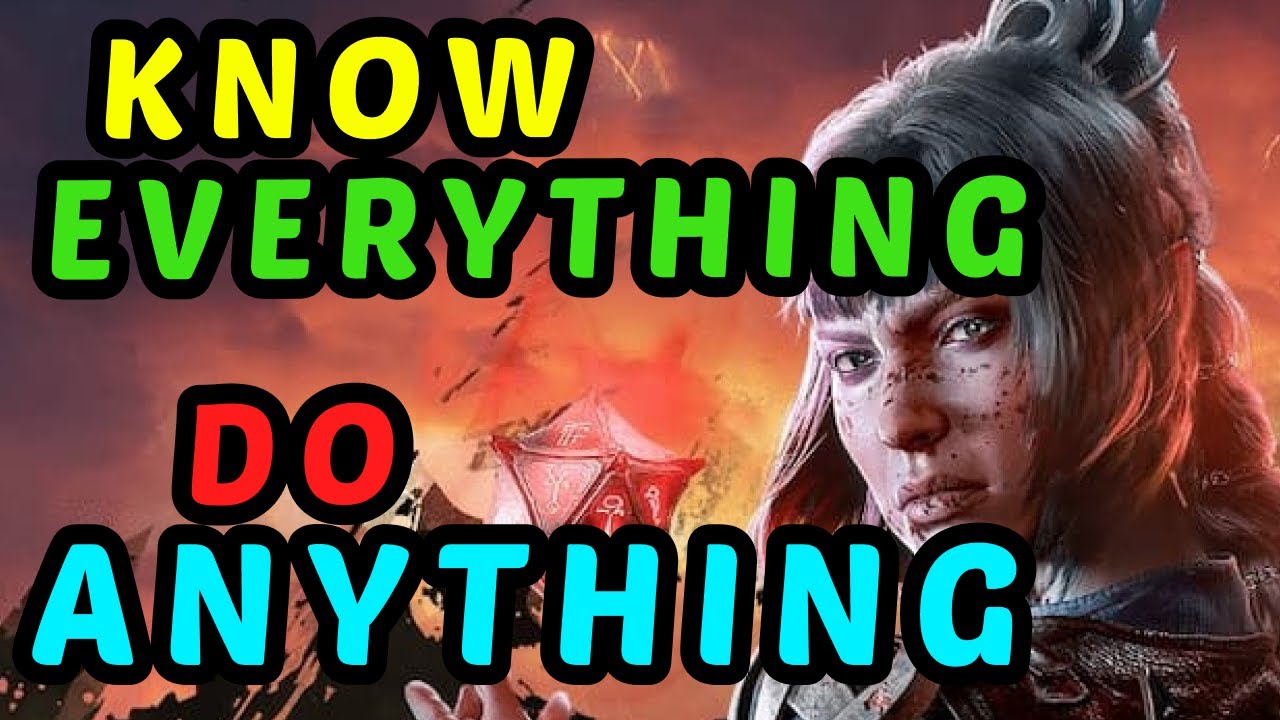 Clerics Can Do ANYTHING - Shadowheart Knowledge Domain Honour Build Guide