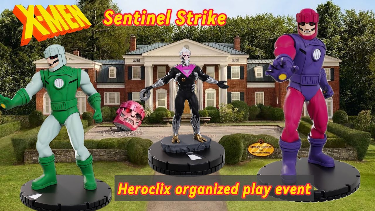 Набор для организованной игры Heroclix Sentinel Strike X-Men 97