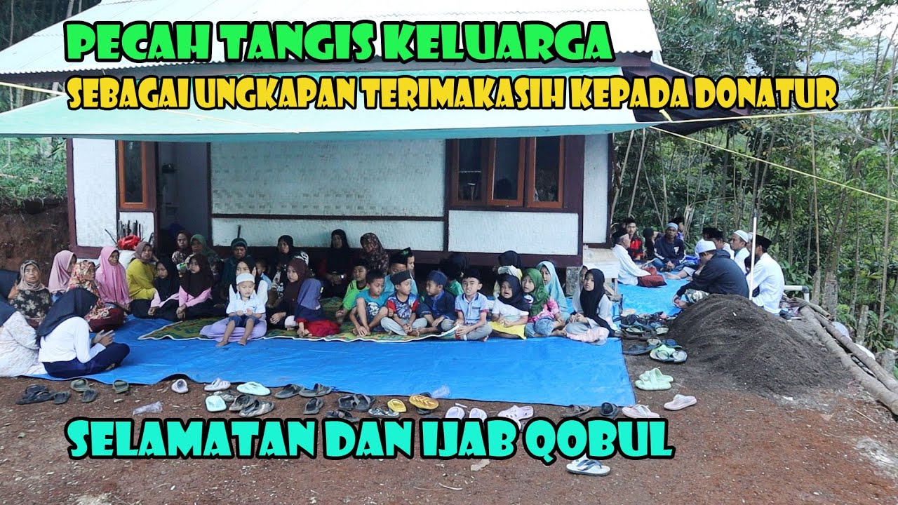 SAH..Rumah Ini Jadi Milik Bah Lukman. Terimakasih Tak Terhingga Untuk Seluruh Donatur.