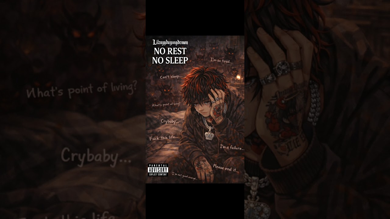 Lilzaydayungdemon - No Rest No Sleep