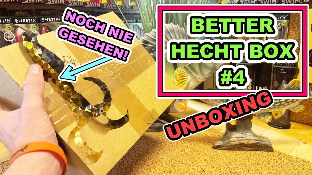 Schon ne gute Mischung! Better Hecht Box #4 im Unboxing!