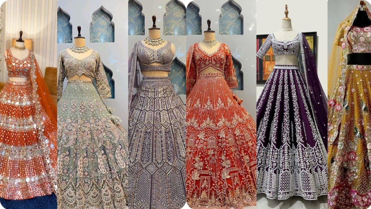 Indian bridal lahenga choli collection for girls latest bridal lahenga choli collection 
