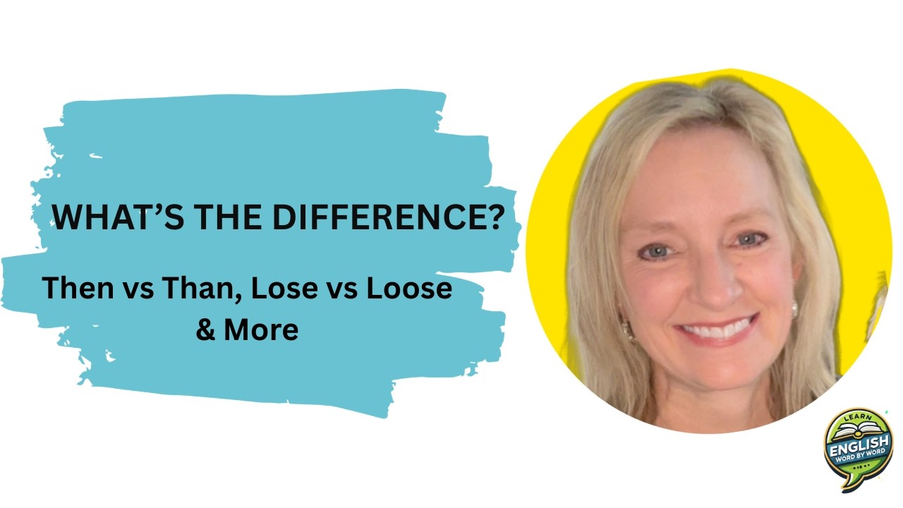 What’s the Difference? Similar-Sounding English Words - LIVE Lesson