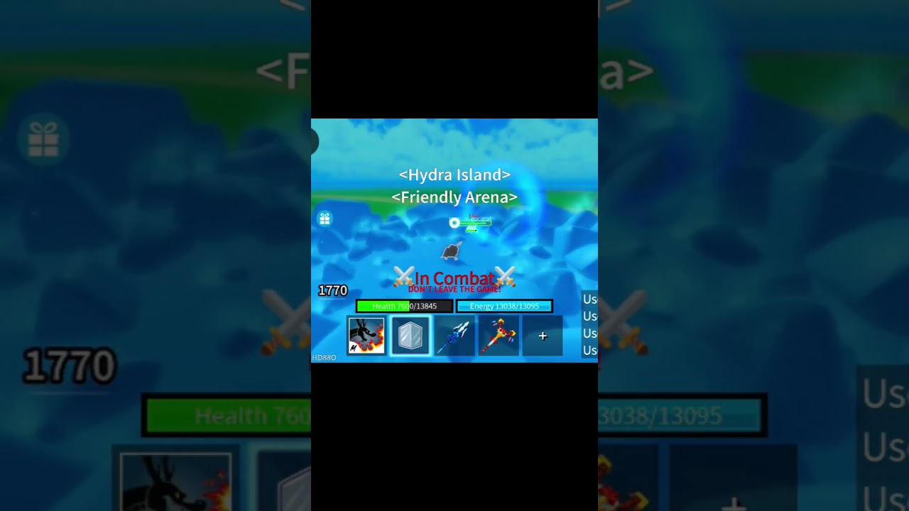 Ice+dragon talon+dragon trident 1 shot combo pack 🤜🤛#viralvideo #roblox #combo