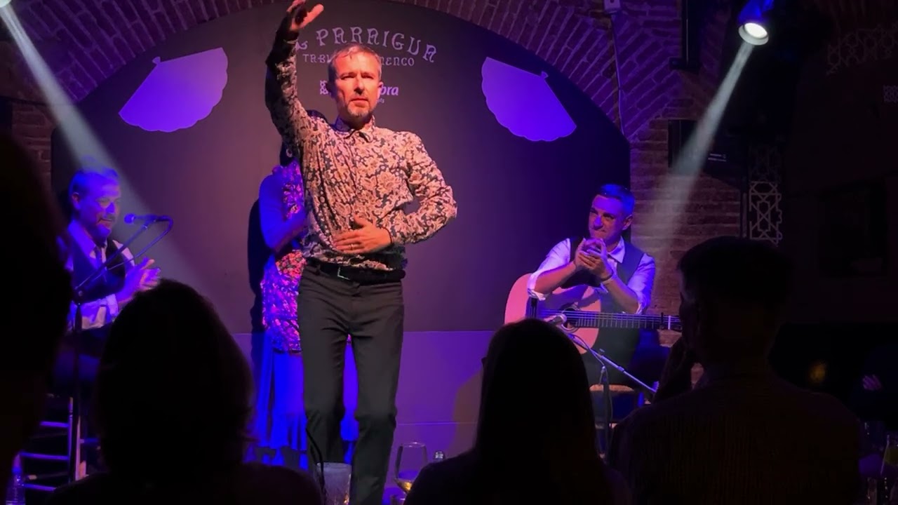 Nacho Blanco al baile por Alegrías