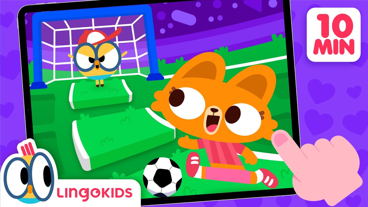 PLAY SPORTS to be HAPPY ☀️🙌 | Sports Games for Kids | Lingokids
