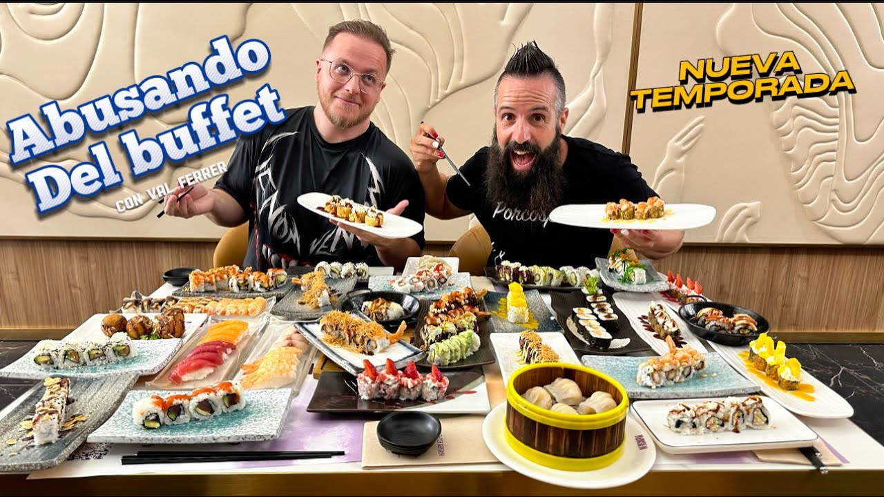 ABUSANDO DEL BUFFET MÁS GRANDE DE VALENCIA CON @valferrer