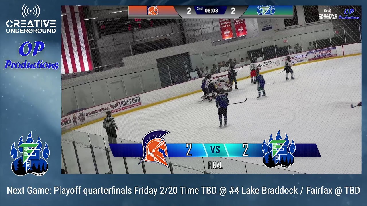 CSHL Hockey 2/6/26 - FPHC Senior Night @ 5:40PM + FPHC vs West Springfield/West Potomac Spartans 6PM