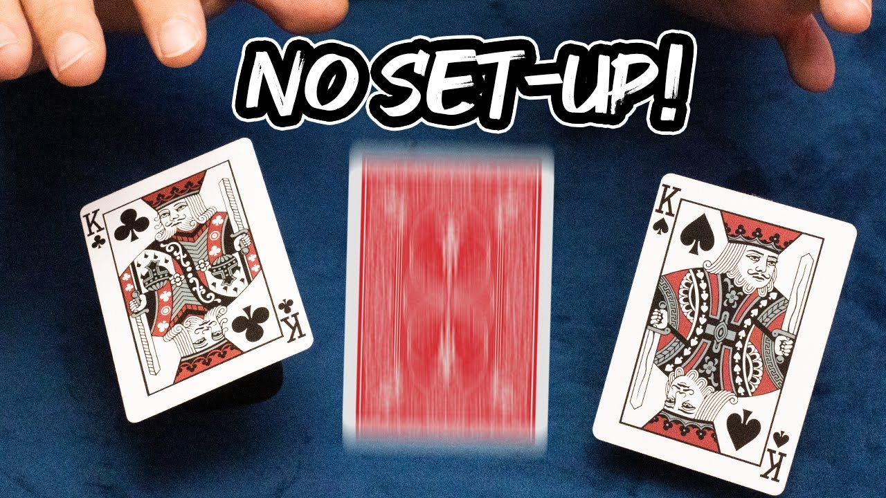 Brilliant No Set-Up Card Trick Revealed!