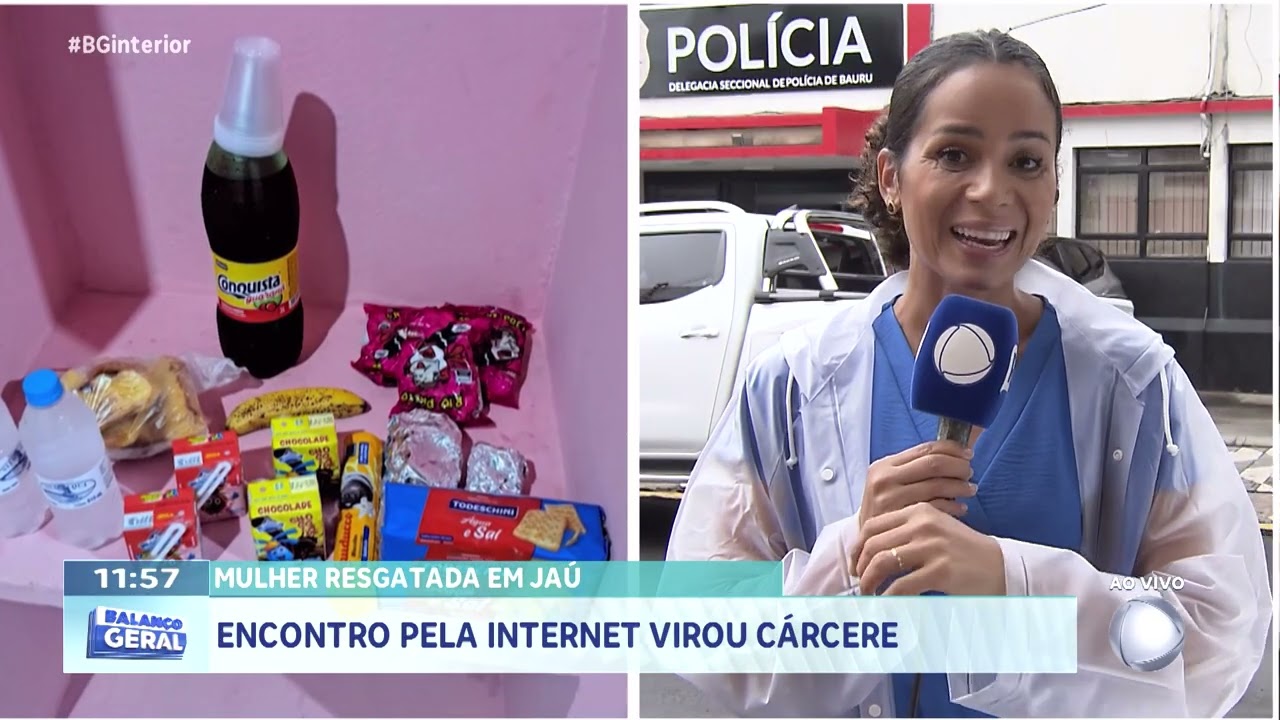 Mulher resgatada em Jaú: encontro pela internet virou cárcere