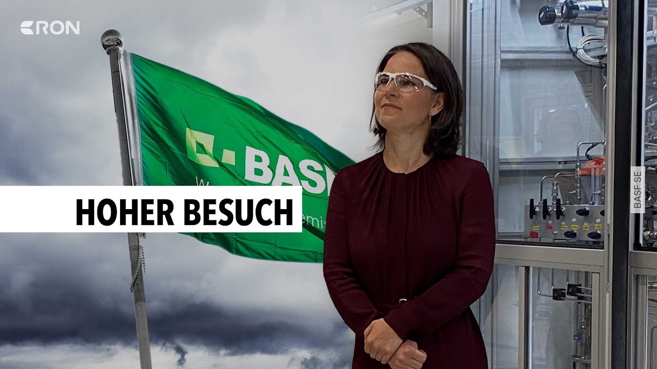 Baerbock zu Gast bei BASF  | RON TV