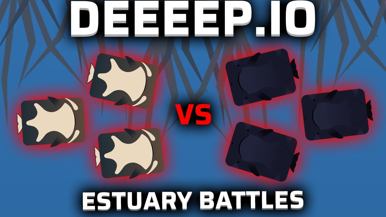 CHAOS IN THE ESTUARY!!! | Deeeep.io gameplay