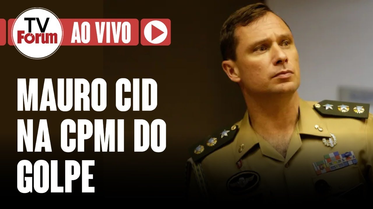 AO VIVO: Mauro Cid na CPMI do Golpe