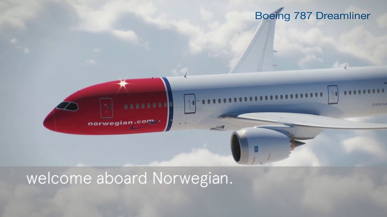 Norwegian Air Shuttle B787-8 Safety Video