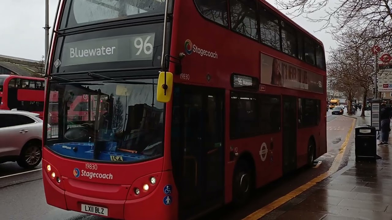 (Last Final Week) Stagecoach London 19830 LX11BLZ Route 96 at Woolwich Station - 21/01/2026