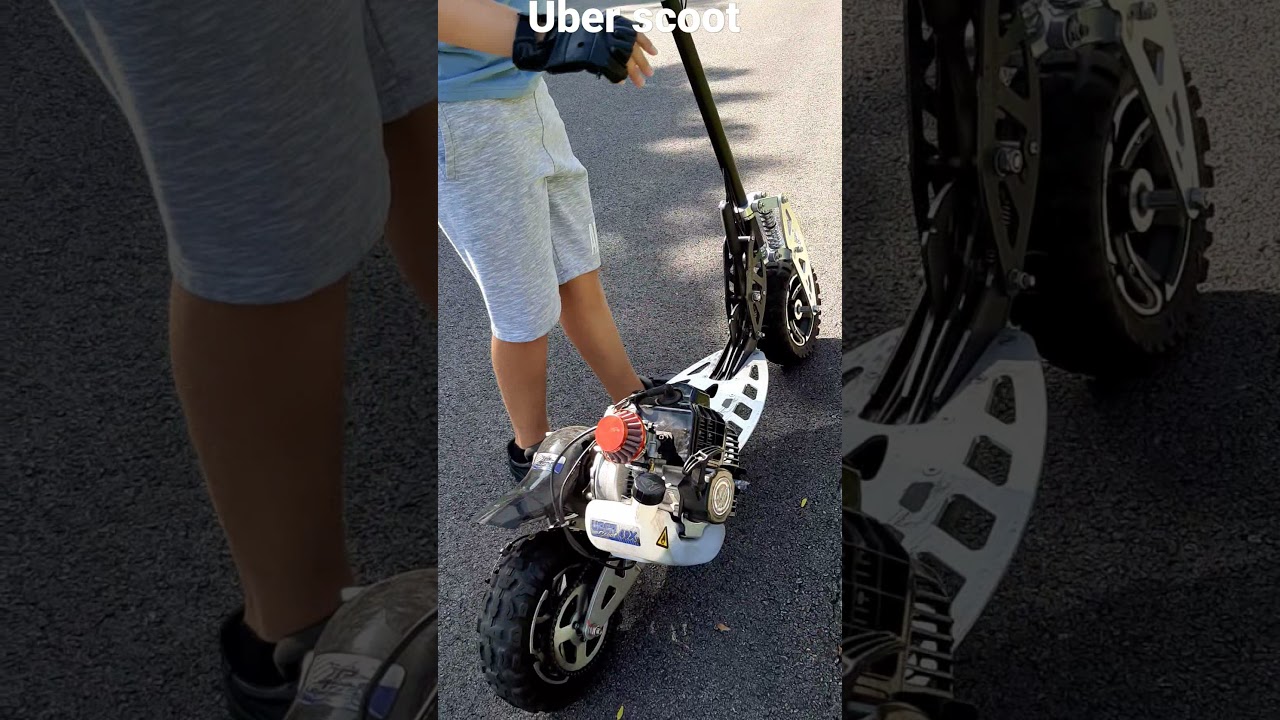 Uber scoot 50cc engine noises #cool