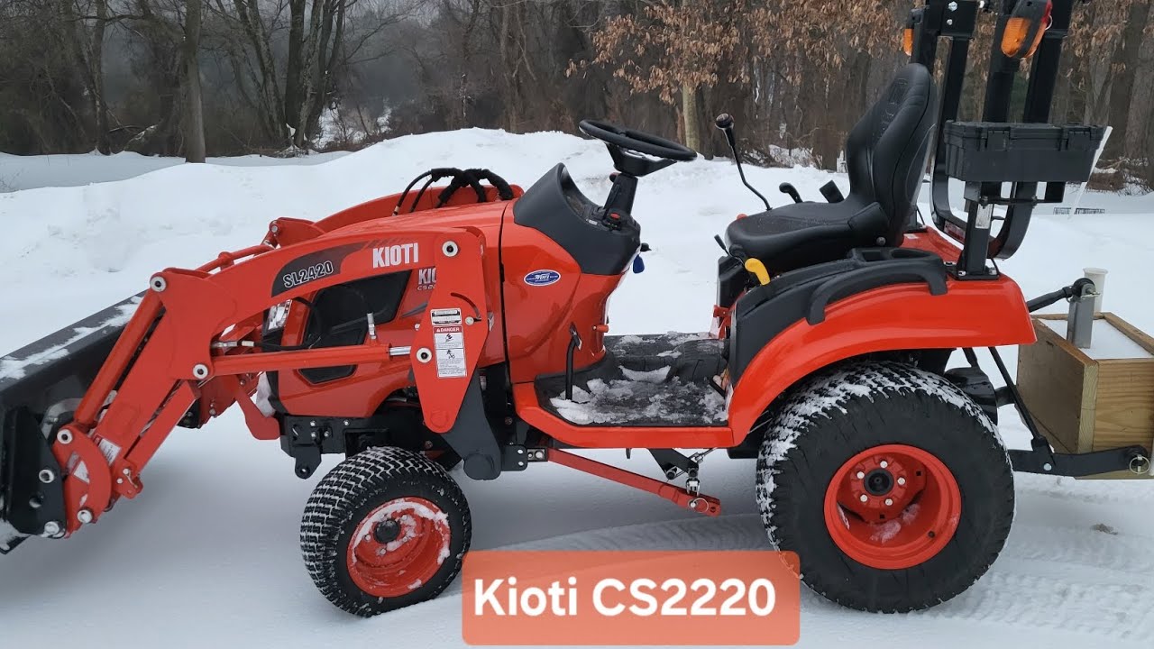 KIOTI CS2220 tractor review