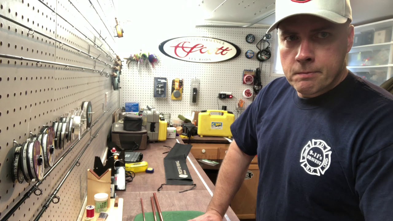 Proof Fiberglass Fly Rod Build (finding the spine and guide spacing)