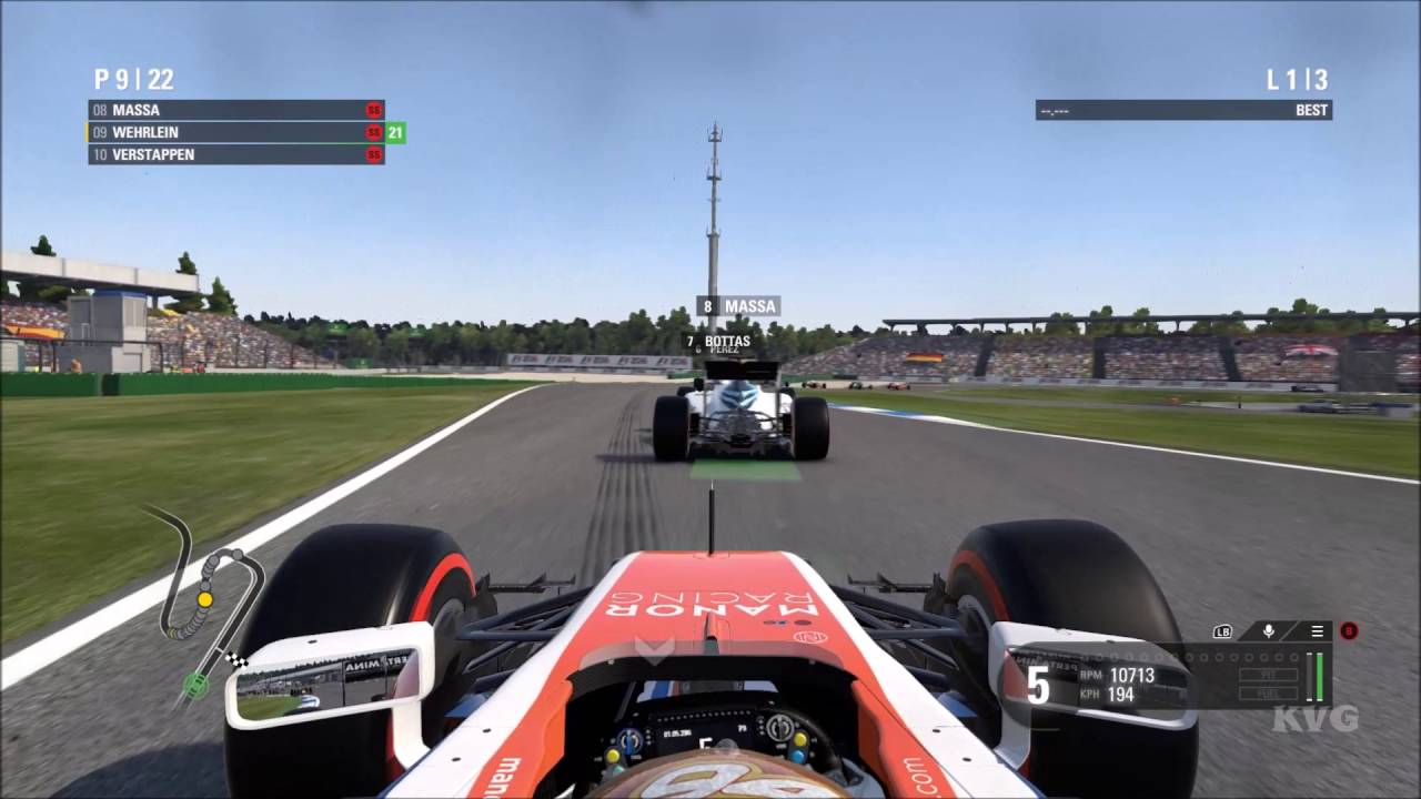 F1 2016 - Hockenheimring | German Grand Prix Gameplay (PC HD) [1080p60FPS]