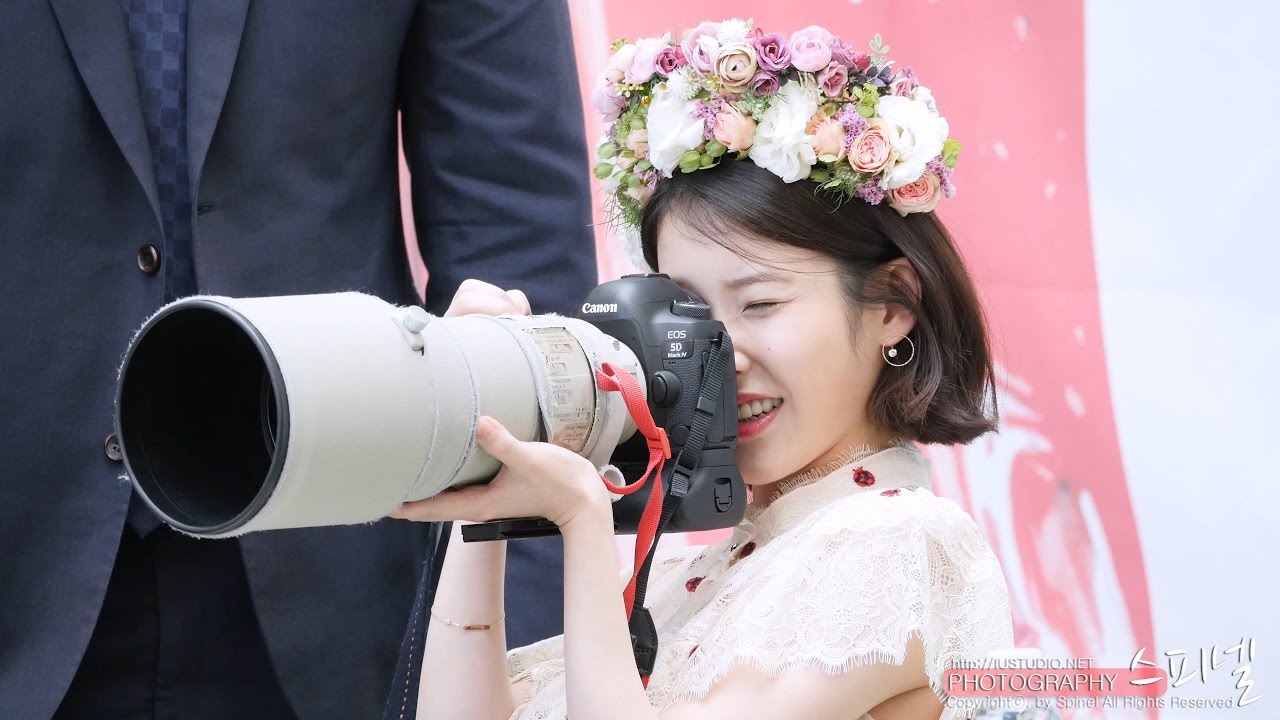 4K 170507 영등포 팬사인회 대포카메라 든 아이유 직캠 IU fancam by Spinel