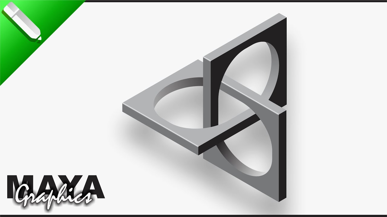 How to make 3D Professional Swirl Logo in Coreldraw | Logo designing | How to make a logo | Logo