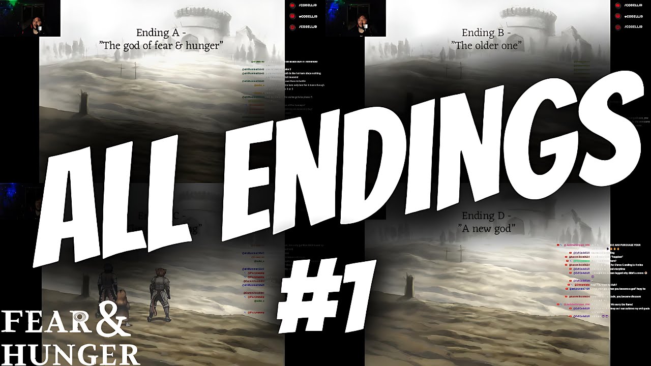 BEATING EVERY ENDING IN FEAR & HUNGER (Live Reaction)